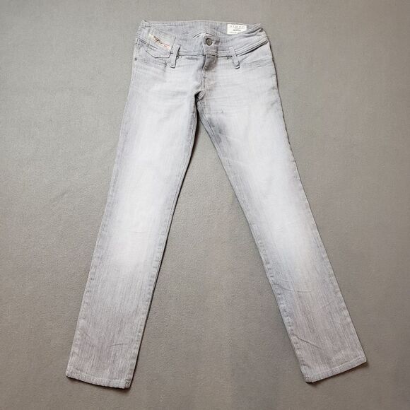 Diesel Industry -  Matic Jeans - Size 25 stretch metallic silver designs - Picture 4 of 16